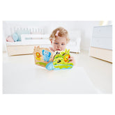 Hape Baby's Wild Animal - Themed Educational Wooden Book - Colorland Toys